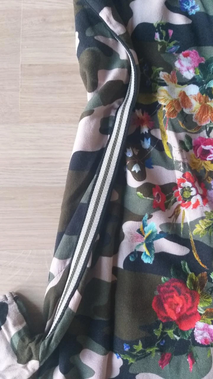 Nice dress by Geisha - size 42 - bold camouflage print – photo 4